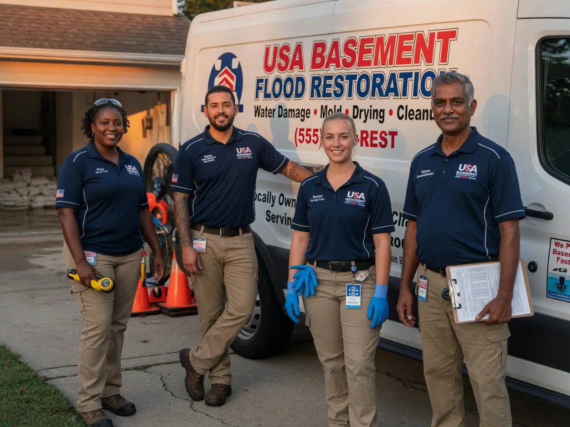 Basement Flood Cleanup company in Fairbank, PA